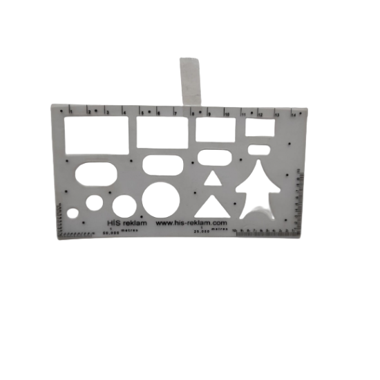 Şekil Şablonu Küçük boy